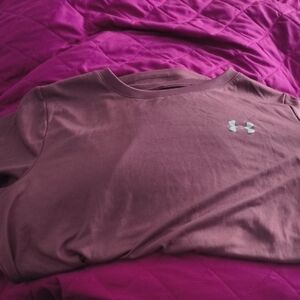 Under Armour Maroon T-Shirt with Logo